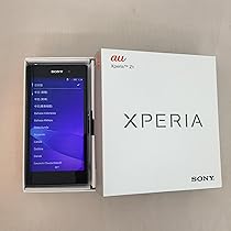 Amazon | Xperia Z1 SOL23 au [ブラック] 白ロム | Sony
